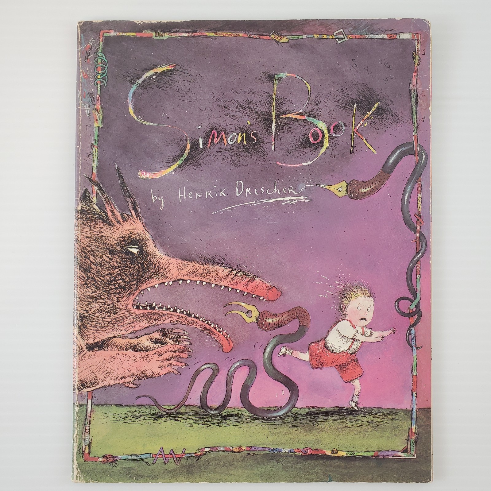 Simon’s Book by Henrik Drescher 1983 Early or 1st Edition