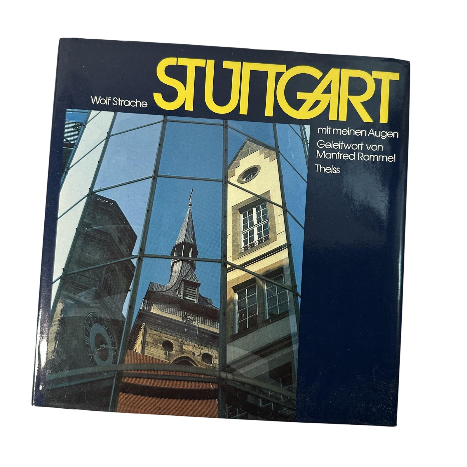 Vintage 1986 Stuttgart Mit Meinen Augen Wolf Strache Theiss Blue HC Photo Book