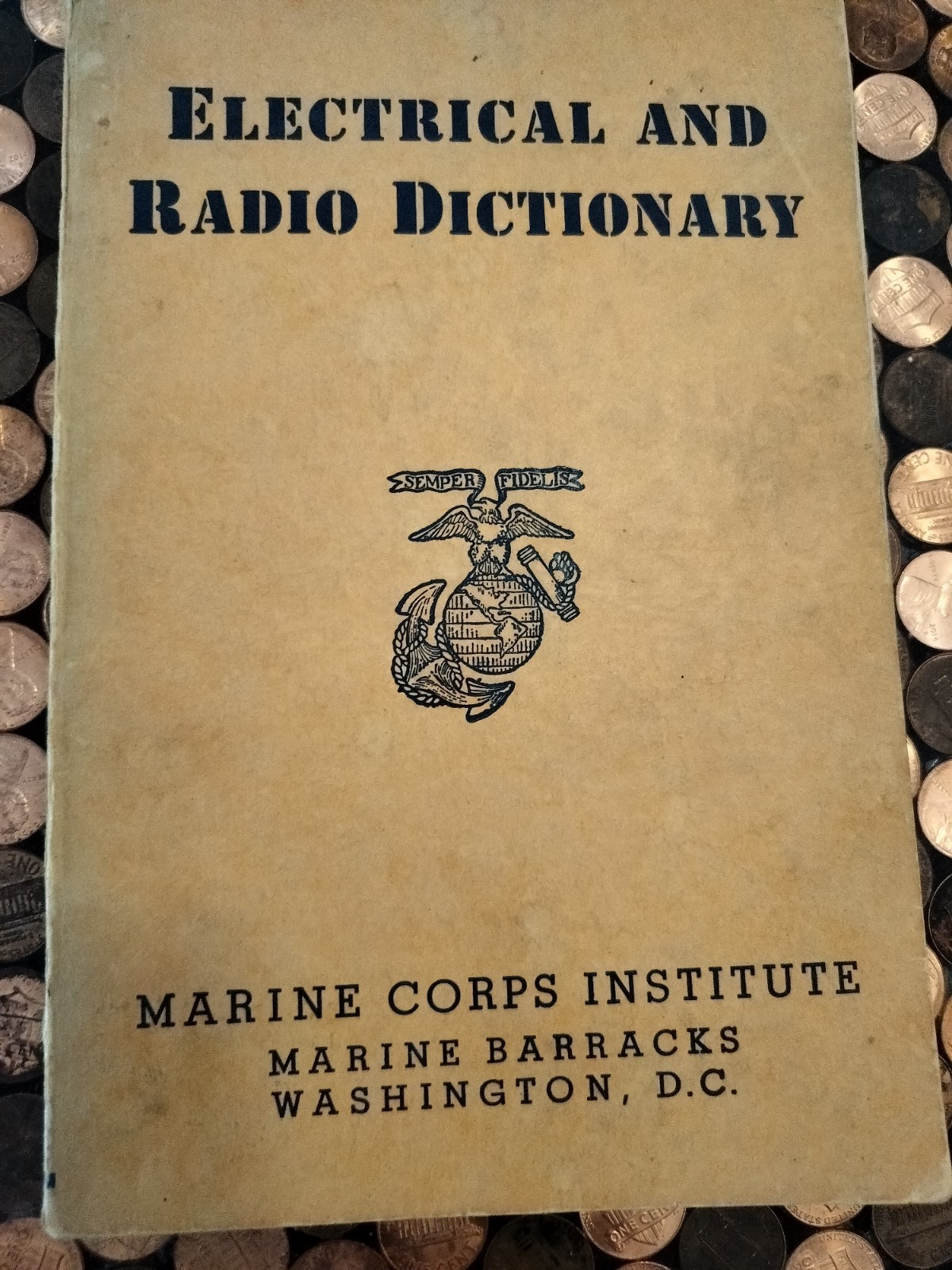 Electrical & Radio Dictionary 3rd Ed (1945) Hardcover Reference