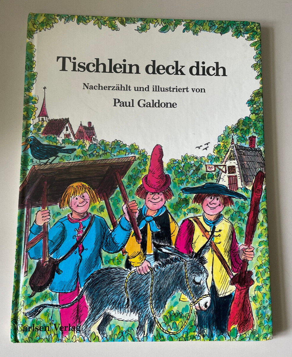 Kinder Paul Galdone – Tischlein deck dich (40 s./1979) CARLSEN HC