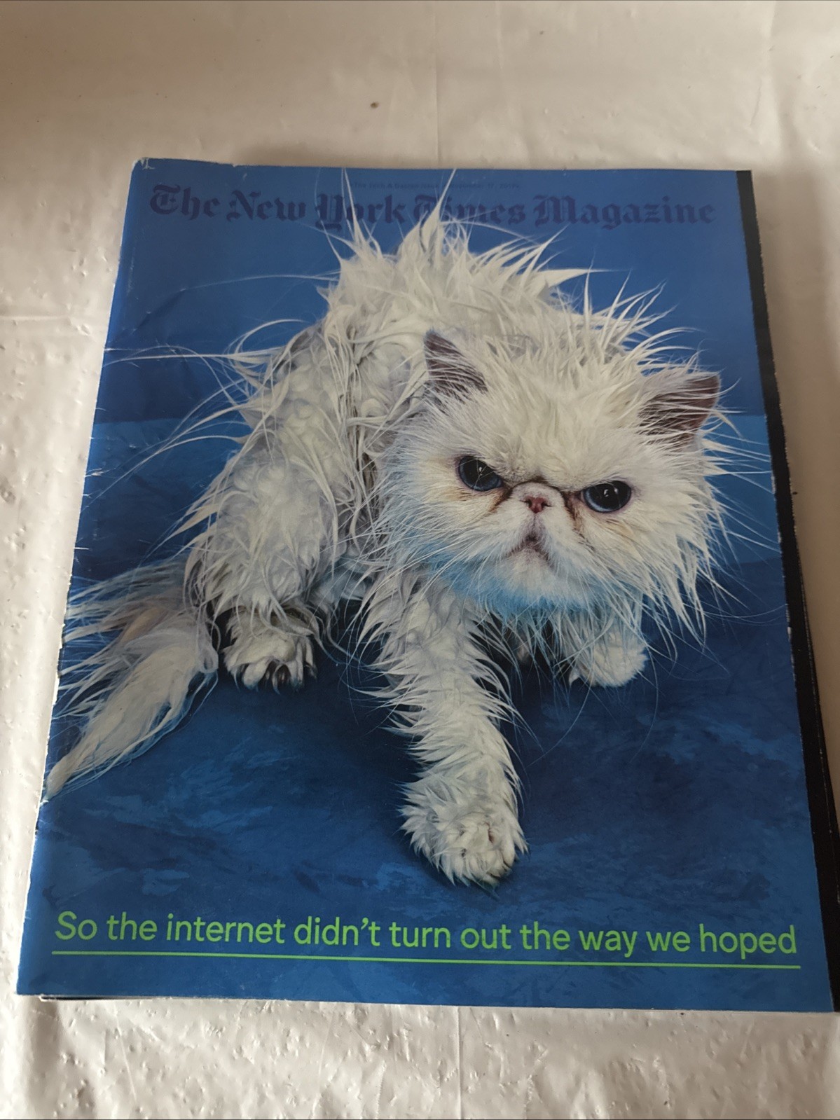 The New York Times Magazine, 17 November 2019 | The Tech & Design Issue: So the