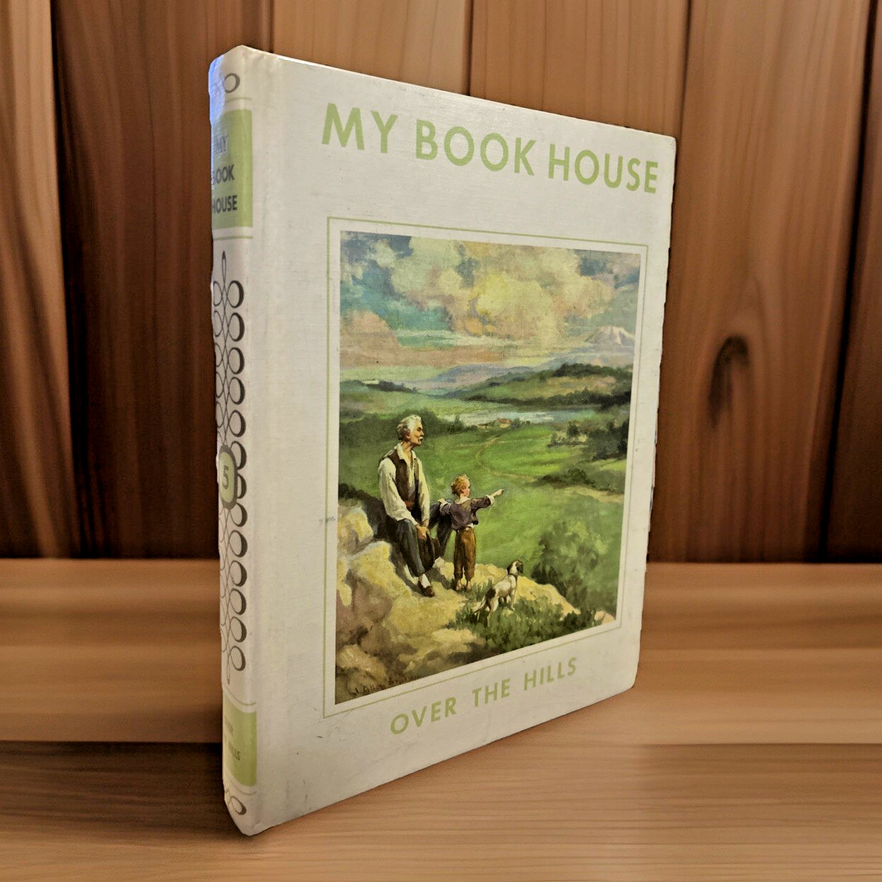 My Book House ~ Over the Hills ~ 1971 ~ Vol.5~ Hardcover ~ *VERY GOOD* Condition