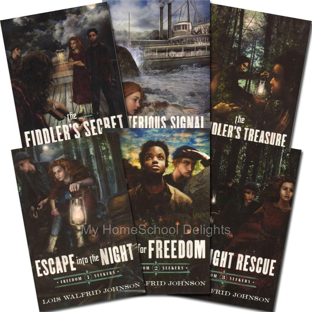 New FREEDOM SEEKERS SERIES 6-Book Set Lois Johnson Historical Fiction Homeschool