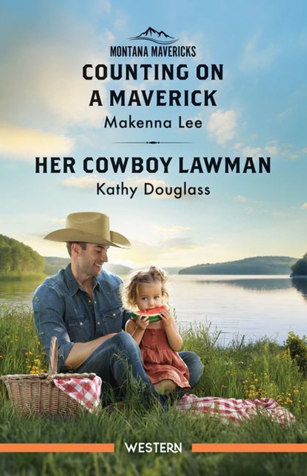 Counting On A Maverick/Her Cowboy Lawman by Kathy Douglass Paperback Book
