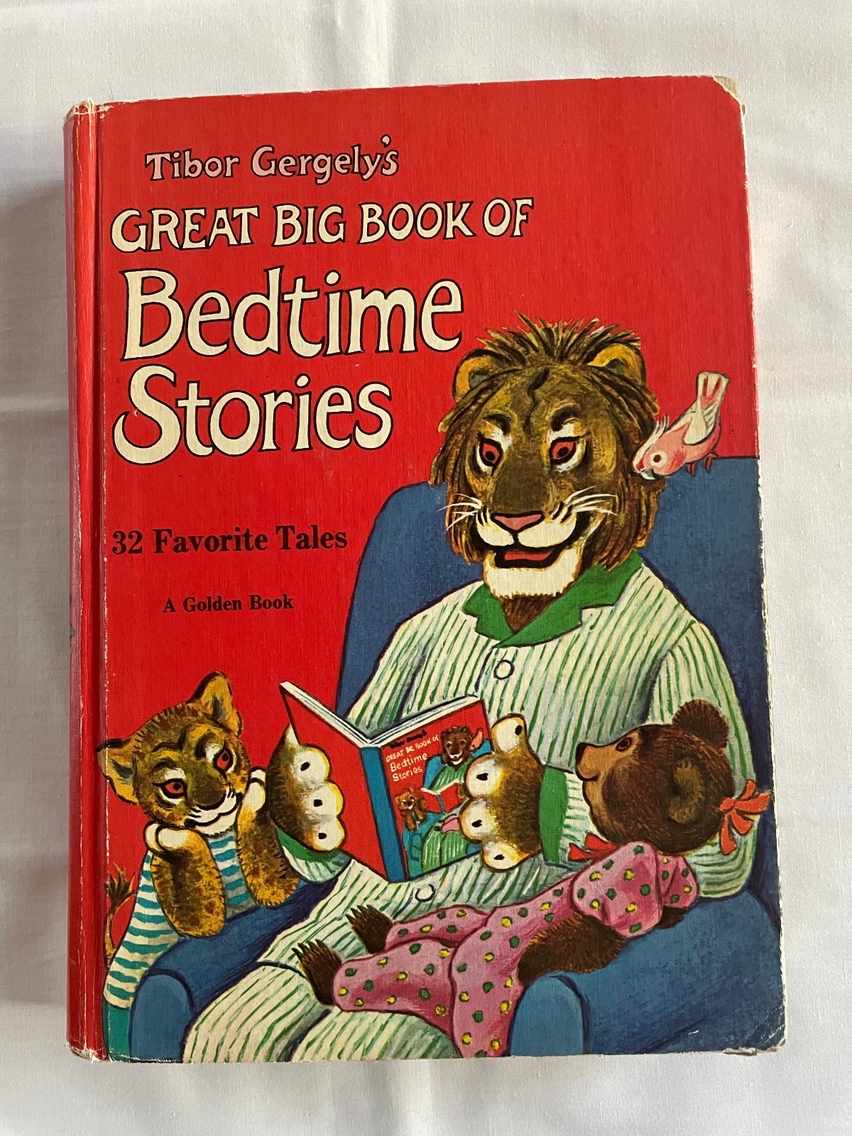 Tibor Gergely’s Great Big Book Of Bedtime Stories (Golden Press 1967) Vintage HC