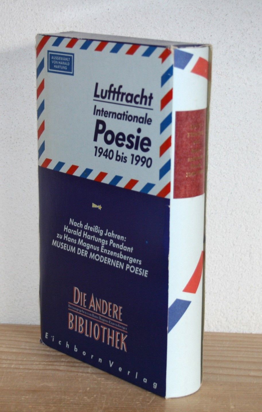 Luftfracht – Internationale Poesie 1940 bis 1990. Hartung, Harald: