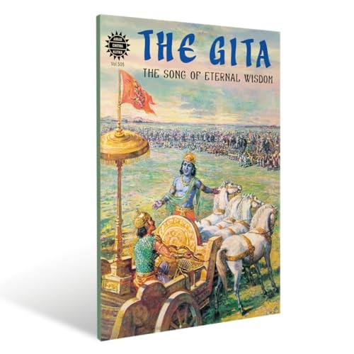 The Gita, Bhagavad Gita (Amar Chitra Katha) (Epics and Mythology) – GOOD
