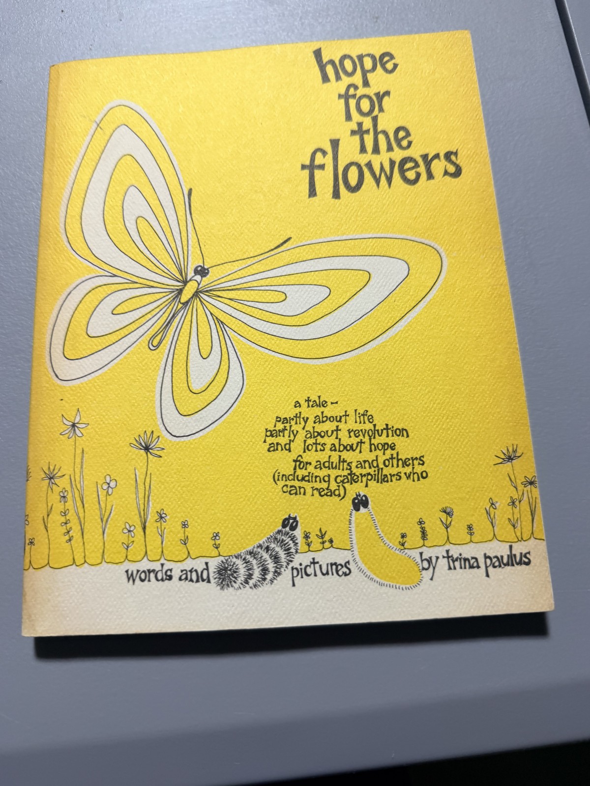 Paulist Press Hope for the Flowers Trina Paulus 1972 Illustrated Paperback