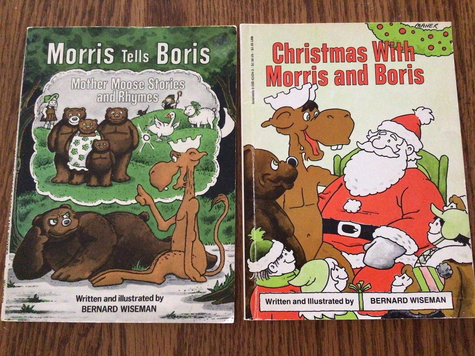 CHRISTMAS WITH MORRIS AND BORRIS, MORRIS TELLS BORIS