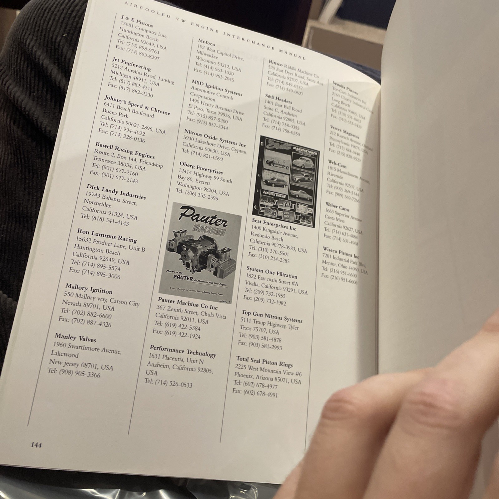 Aircooled Vw Engine Interchange Manual…, Seume, Keith