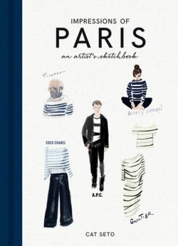 Impressions of Paris: An Artist’s Sketchbook – Hardcover – VERY GOOD
