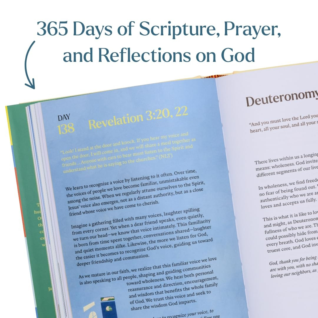 A Beautiful Year with Jesus (HC): The Daily Devotional For 365 Days in the Bible