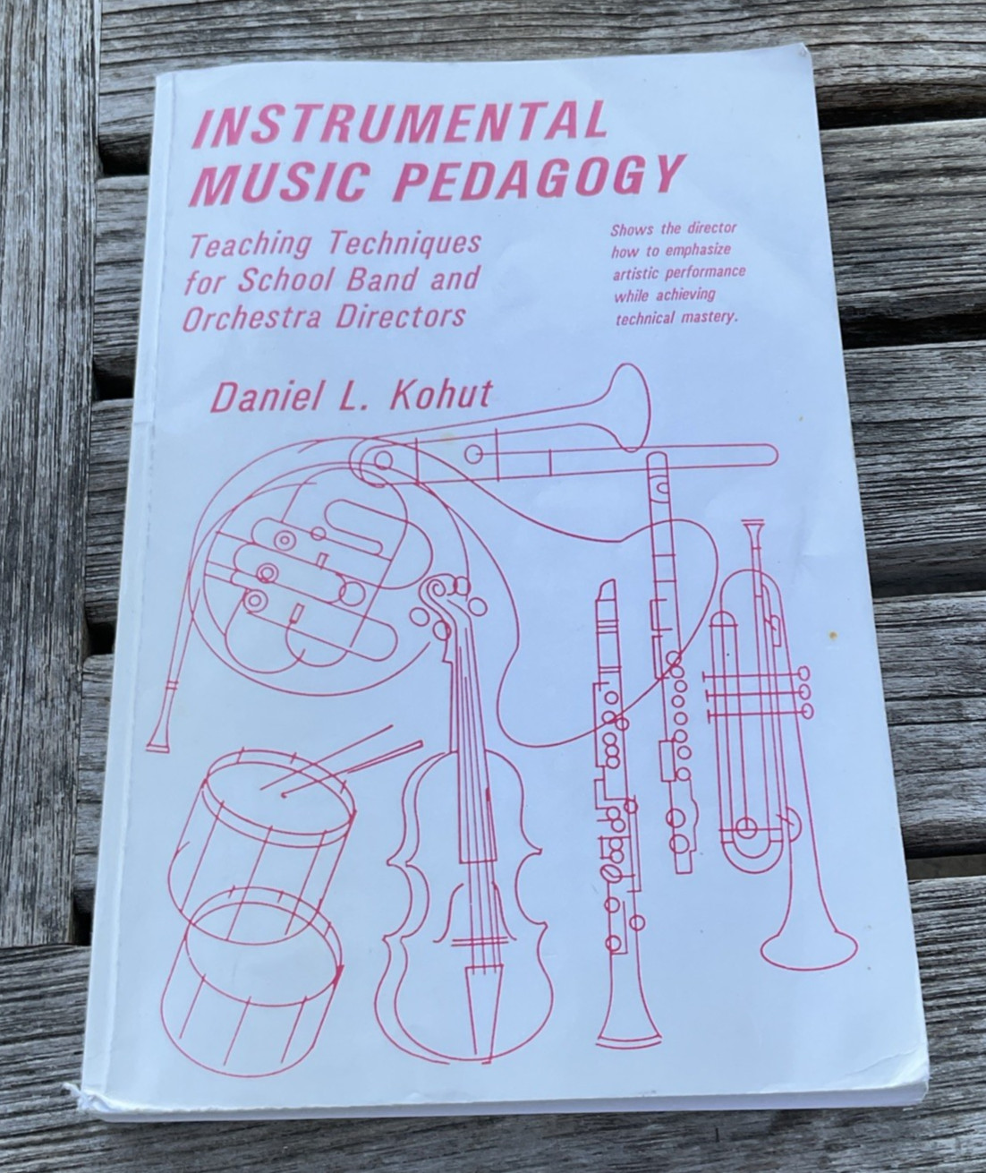 Instrumental Music Pedagogy by Daniel L. Kohut Teaching Techniques School….