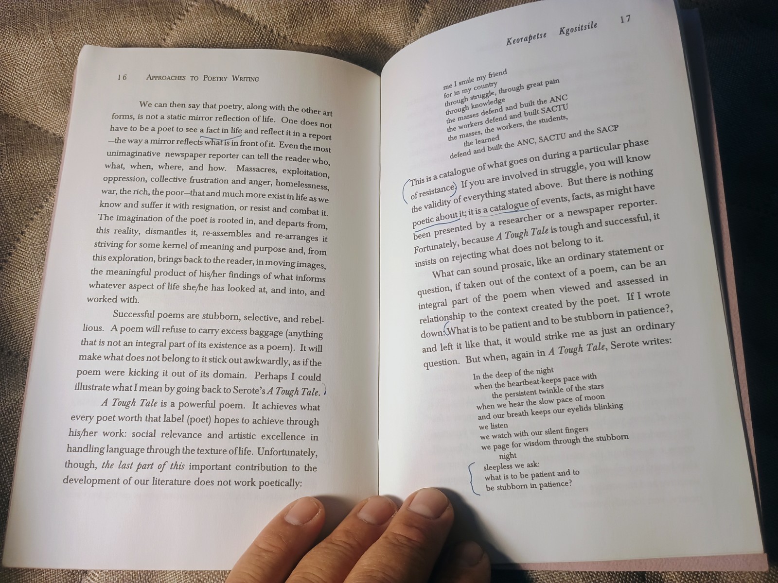 SIGNED! Keorapetse Kgositsile Approaches To Poetry Writing Booklet 26 Pages