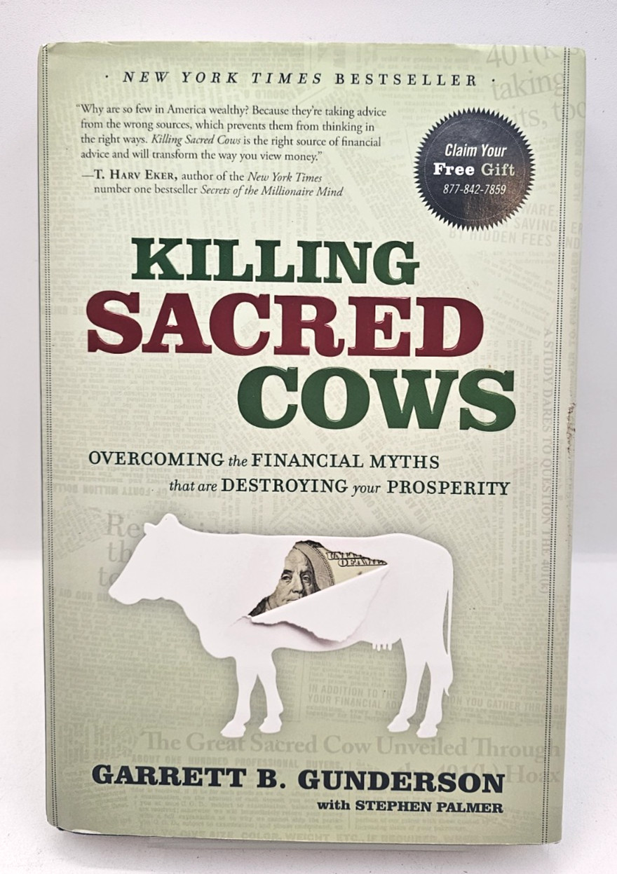 Killing Sacred Cows Garrett Gunderson Signed Stephen Palmer Hardcover