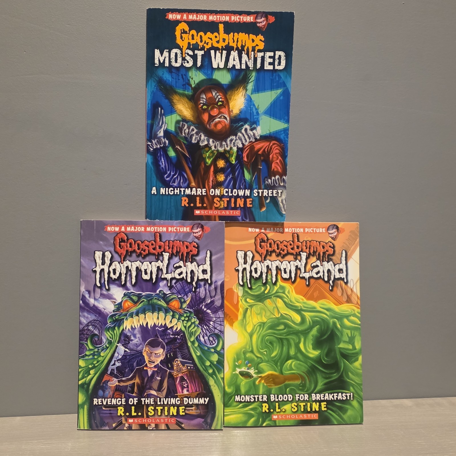 Goosebumps Lot Of Three: #1, 3, 7 by R. L. Stine (2013, Trade Paperback)