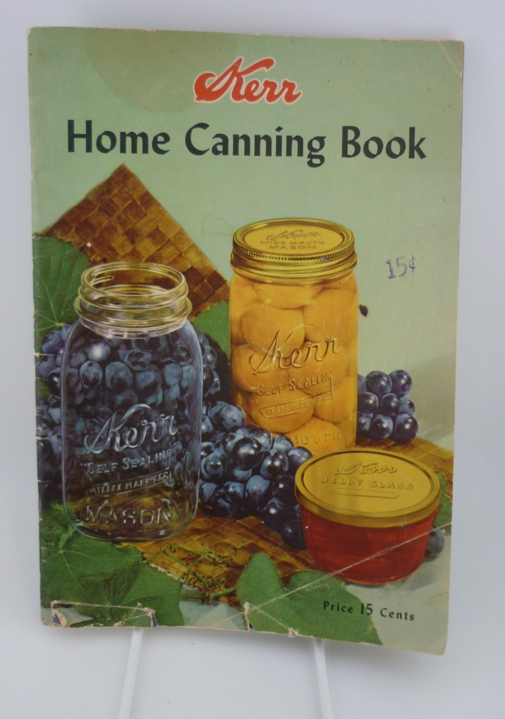 Vintage Kerr Home Canning Book 1950 Cookbook Mason Jar Preserving Recipes