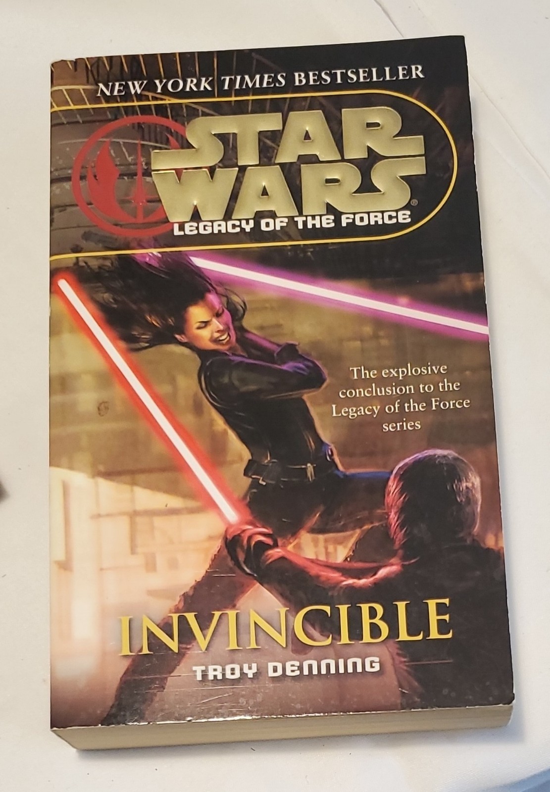 Star Wars: Legacy Of The Force Paperback Books LOT of 7 Del Rey