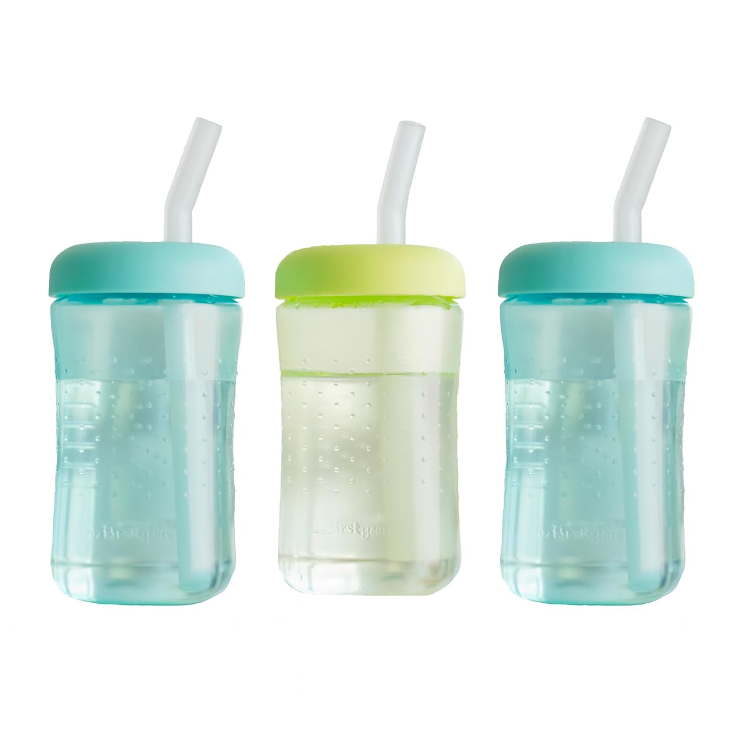 Squeeze & Sip Toddler Straw Cups – Squeezable Transition Sippy Cup with Silicone