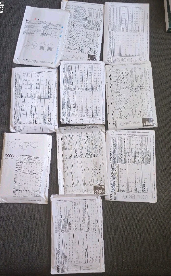 Sewing Style Learning Book 9 Pieces