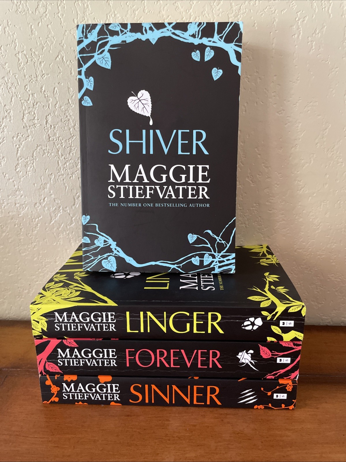 Maggie Stiefvater The Wolves of Mercy Falls Series Lot of 4 Books 1-4 PB