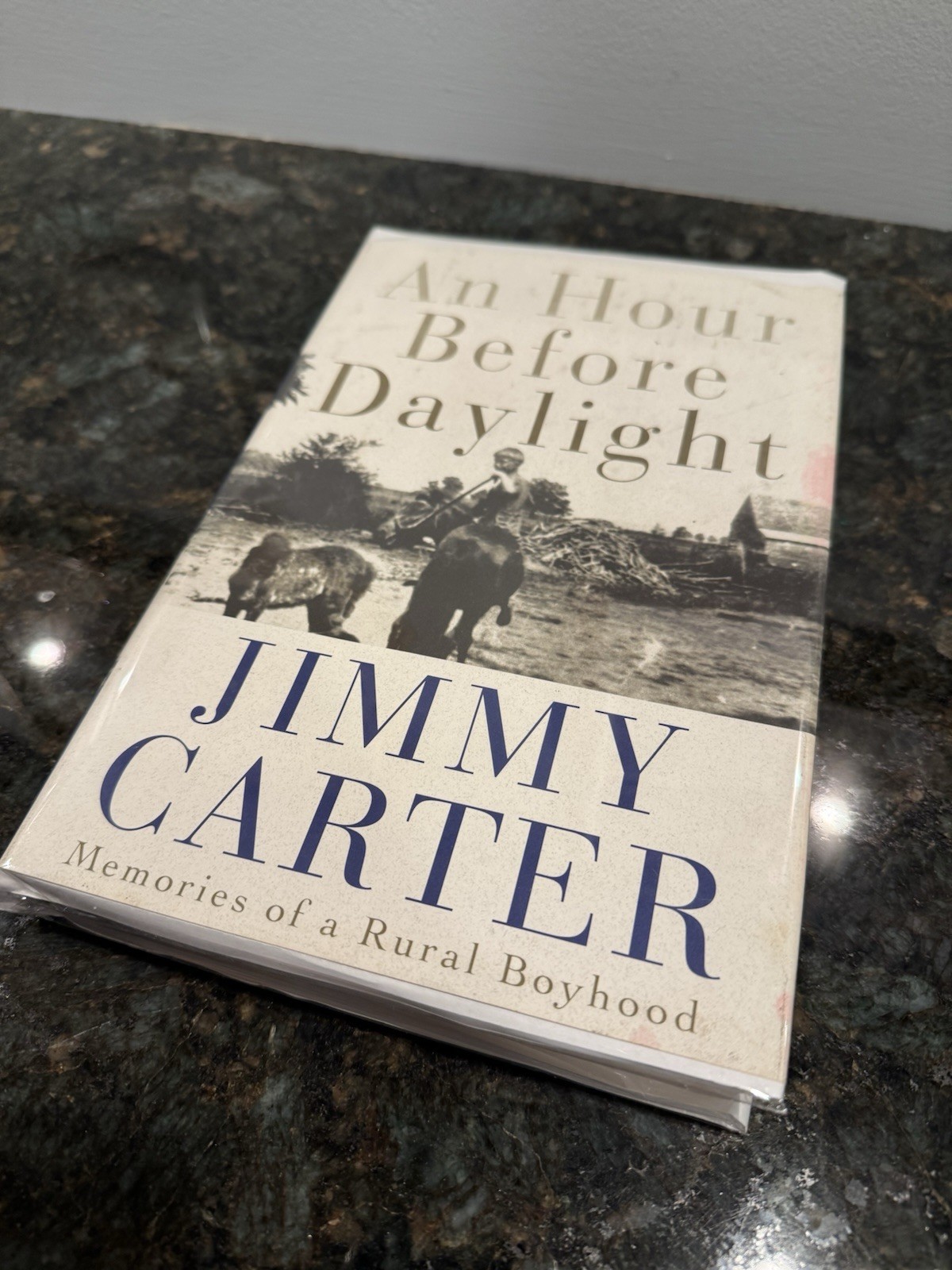 An Hour Before Daylight Jimmy Carter President Signed Auto See Pics Bookplate