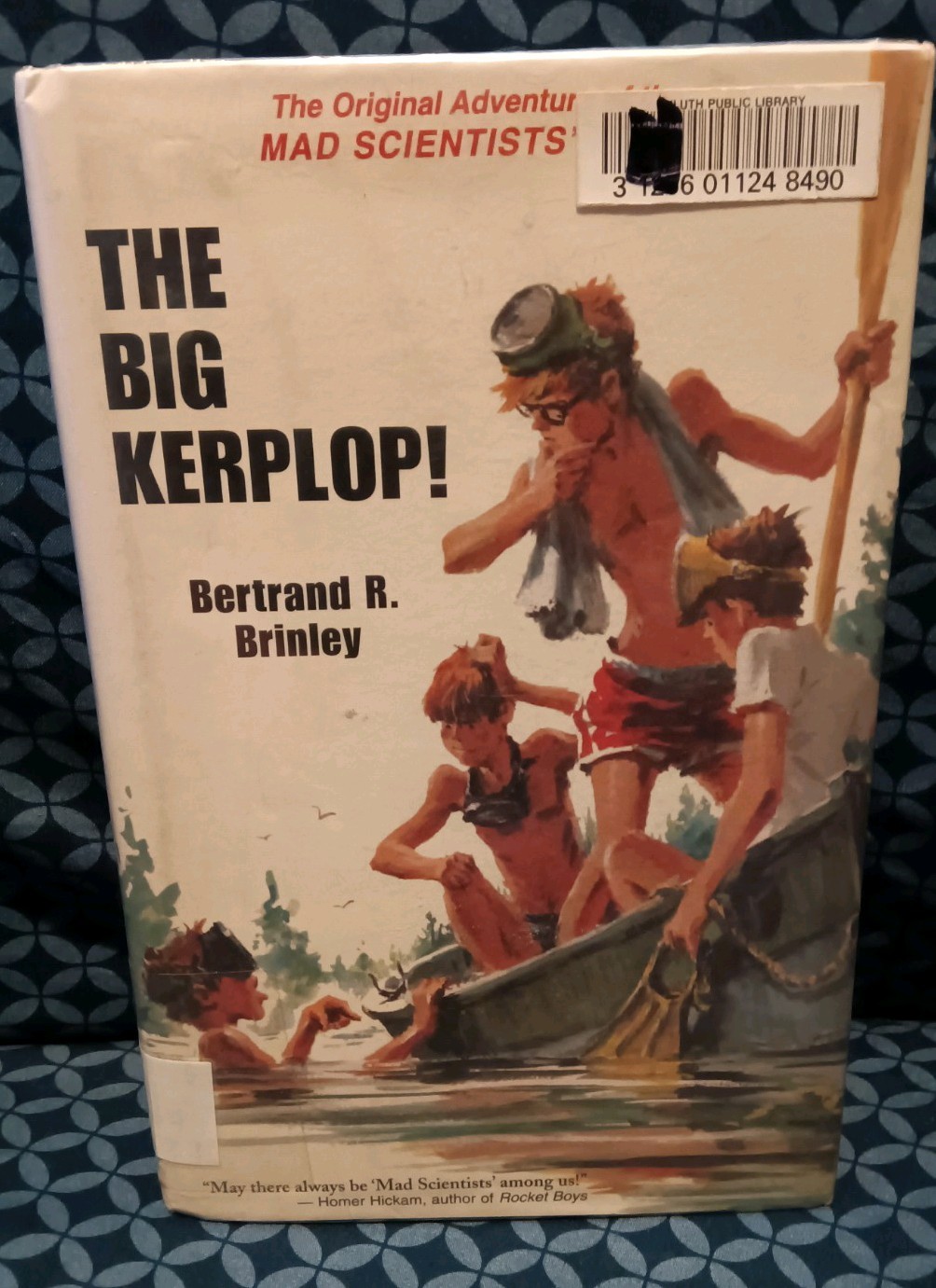 The Big Kerplop! by Bertrand R. Brinley 2003 First Editio,Ex-Library,Dust Jacket