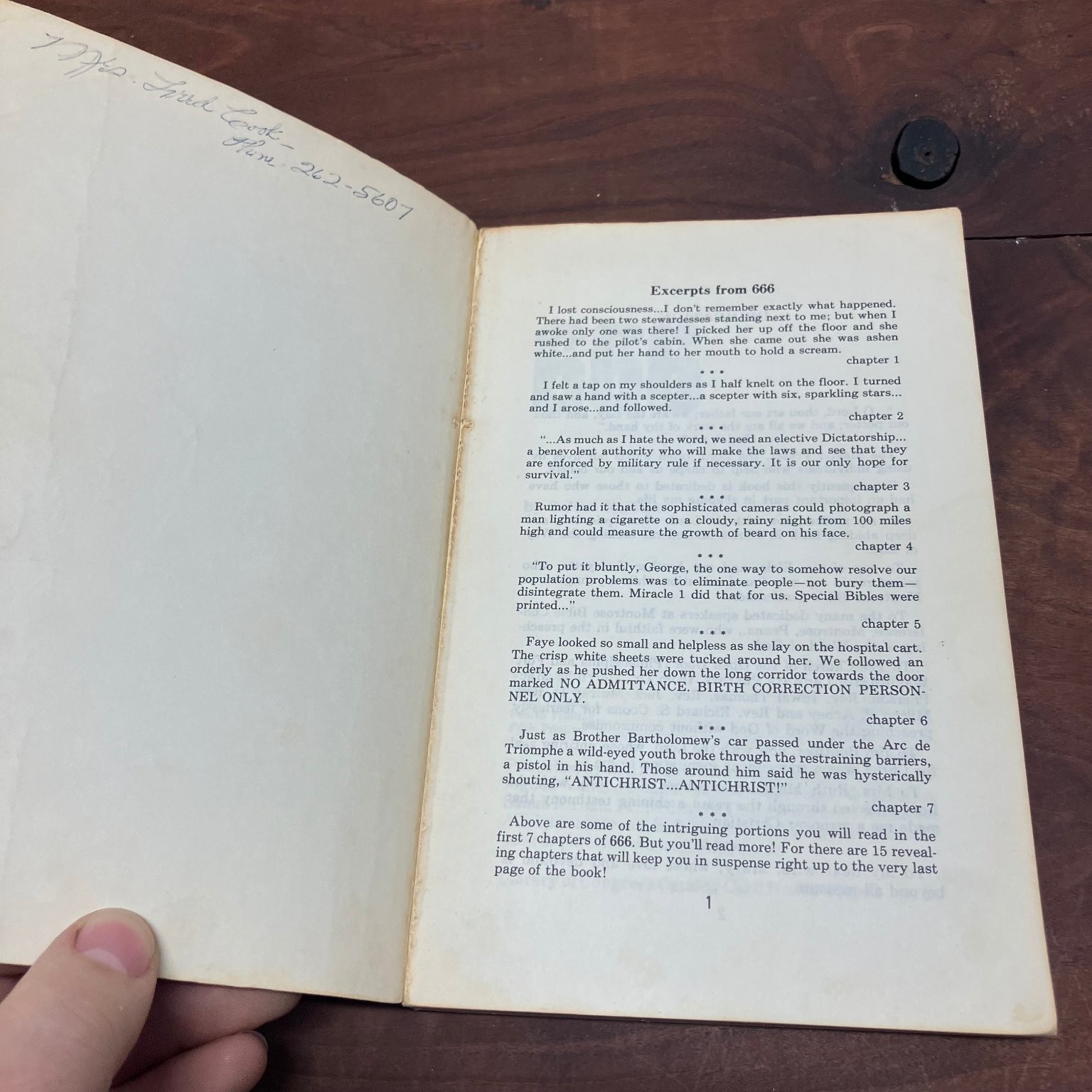 666 Salem Kirban 1970 First Printing Religious Fiction Salem Kirban Escatology