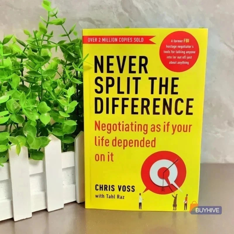 Never Split the Difference By Chris Voss Brand New Paperback