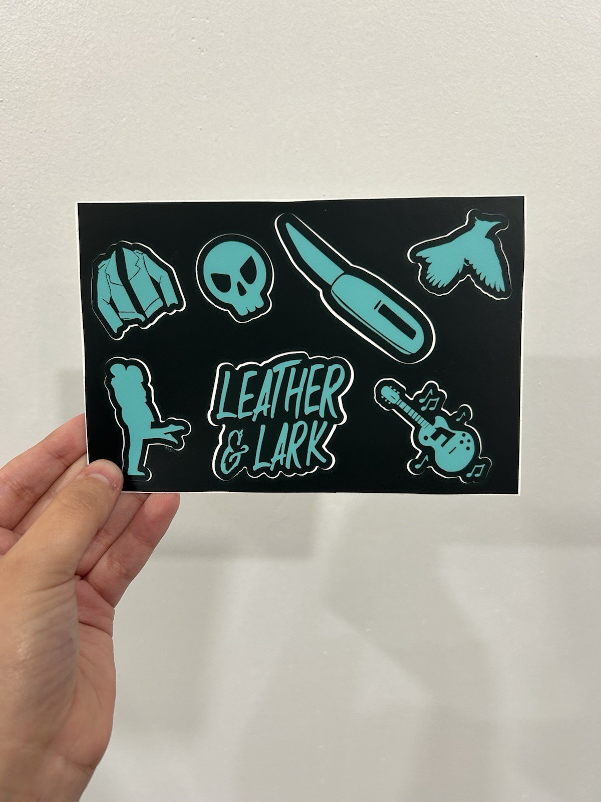 Leather and Lark by Brynne Weaver Sticker Sheet