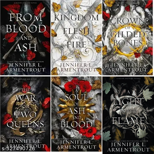 Blood and Ash Series: 6 Book Collection by Jennifer L. Armentrout Free Ship (PB)