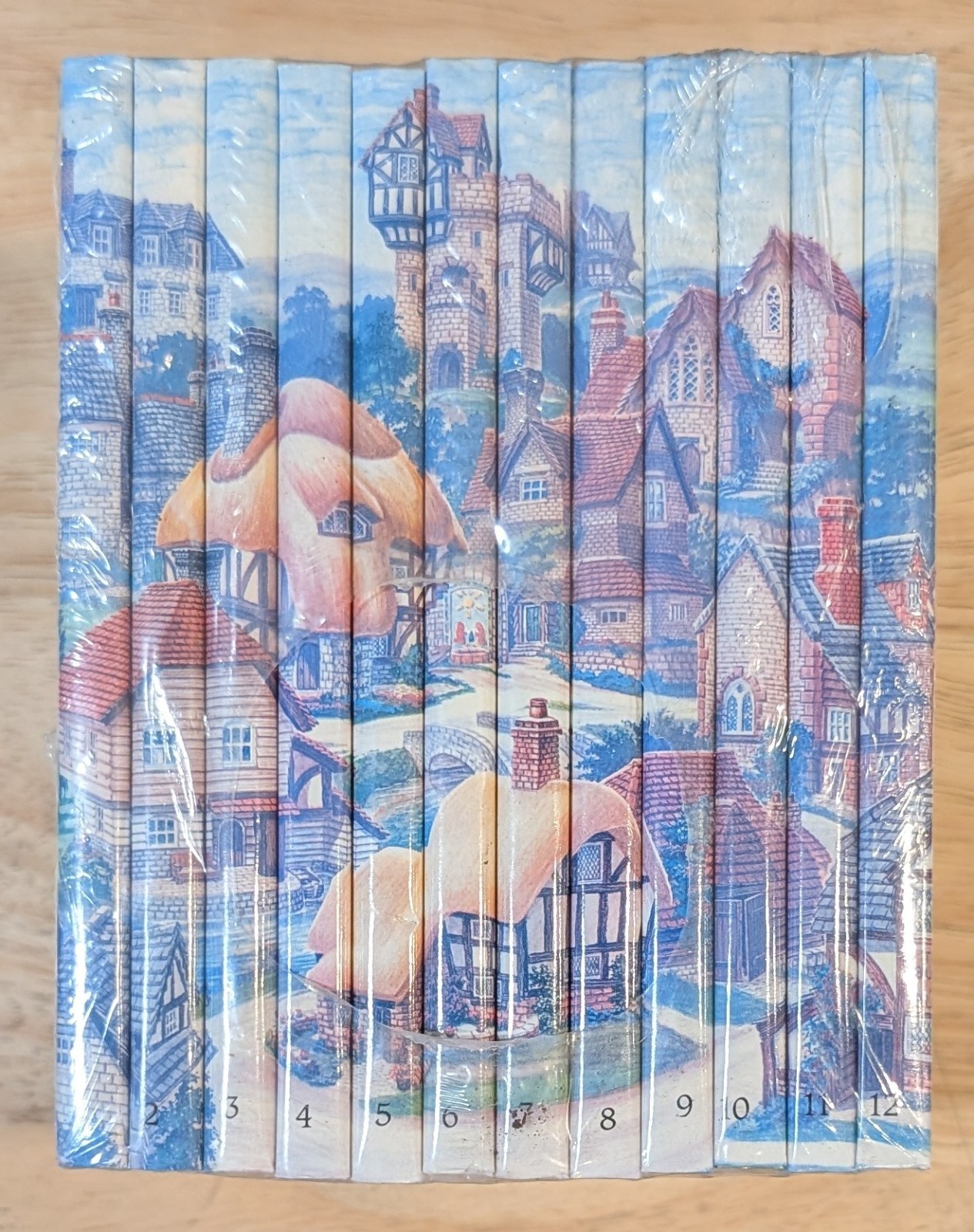 David Winter Cottages – British Traditions – Set Of 12 Books BRAND NEW Sealed