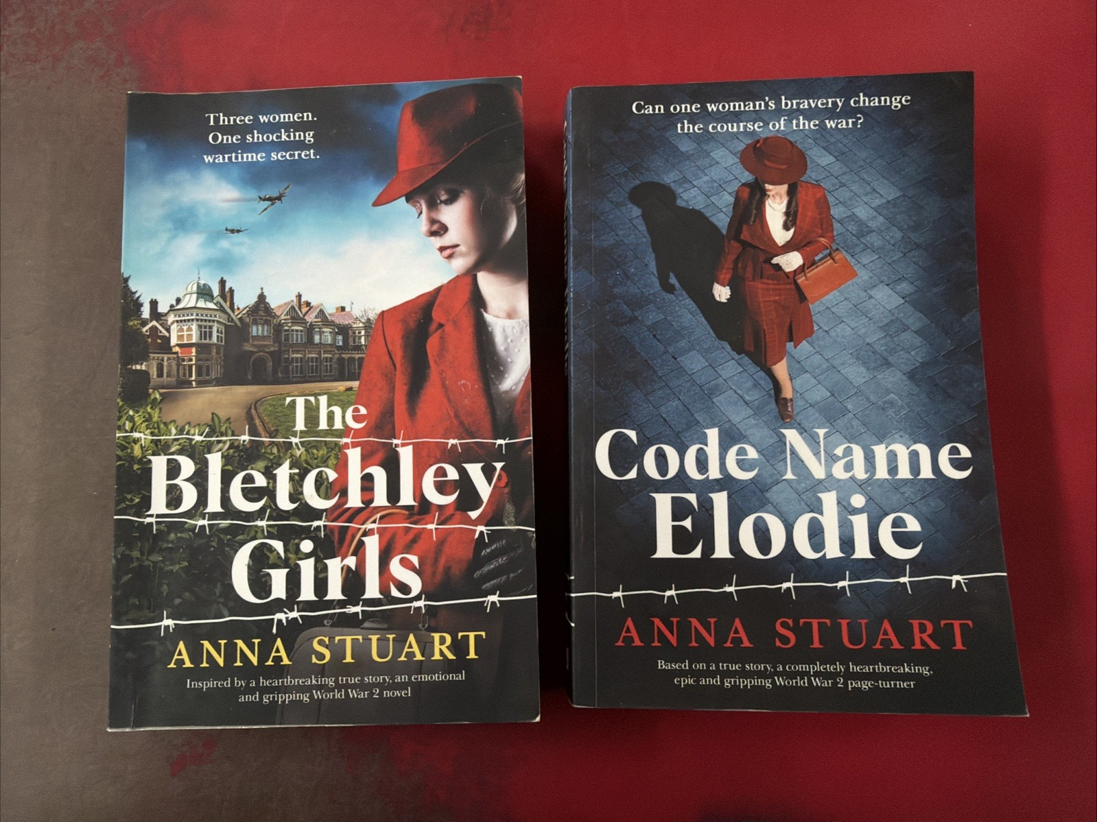 Anna Stuart The Bletchley Park Girls 2-Trade PB Set WWII FREE SHIPPING