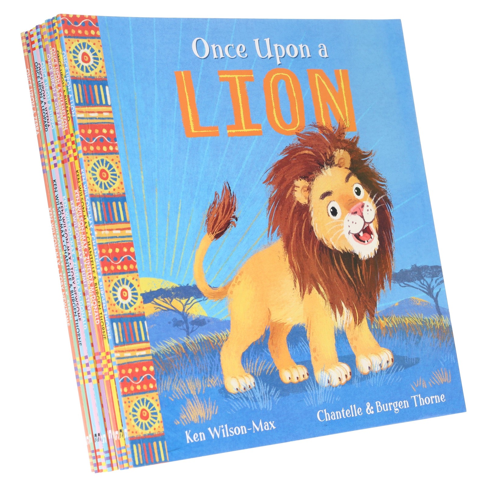 African Stories: Once Upon Animals Series 10 Books Set -Ages 3-5 – By Ken Wilson