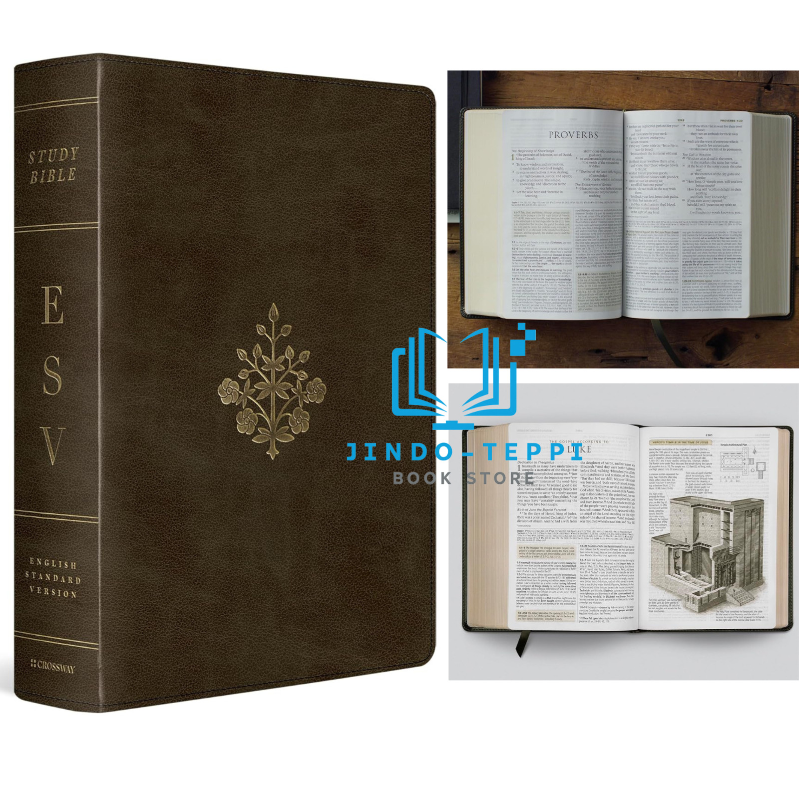 ESV Study Bible Collection – Multiple TruTone & Cloth Designs by Crossway (New)