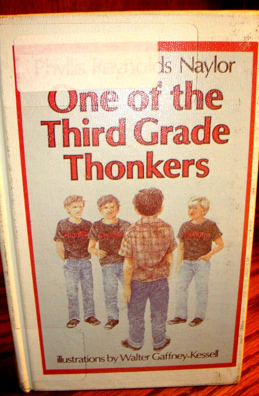 “One of the Third-Grade Thonkers” by Phyllis Reynolds Naylor~Ex-Lib HC Book H18