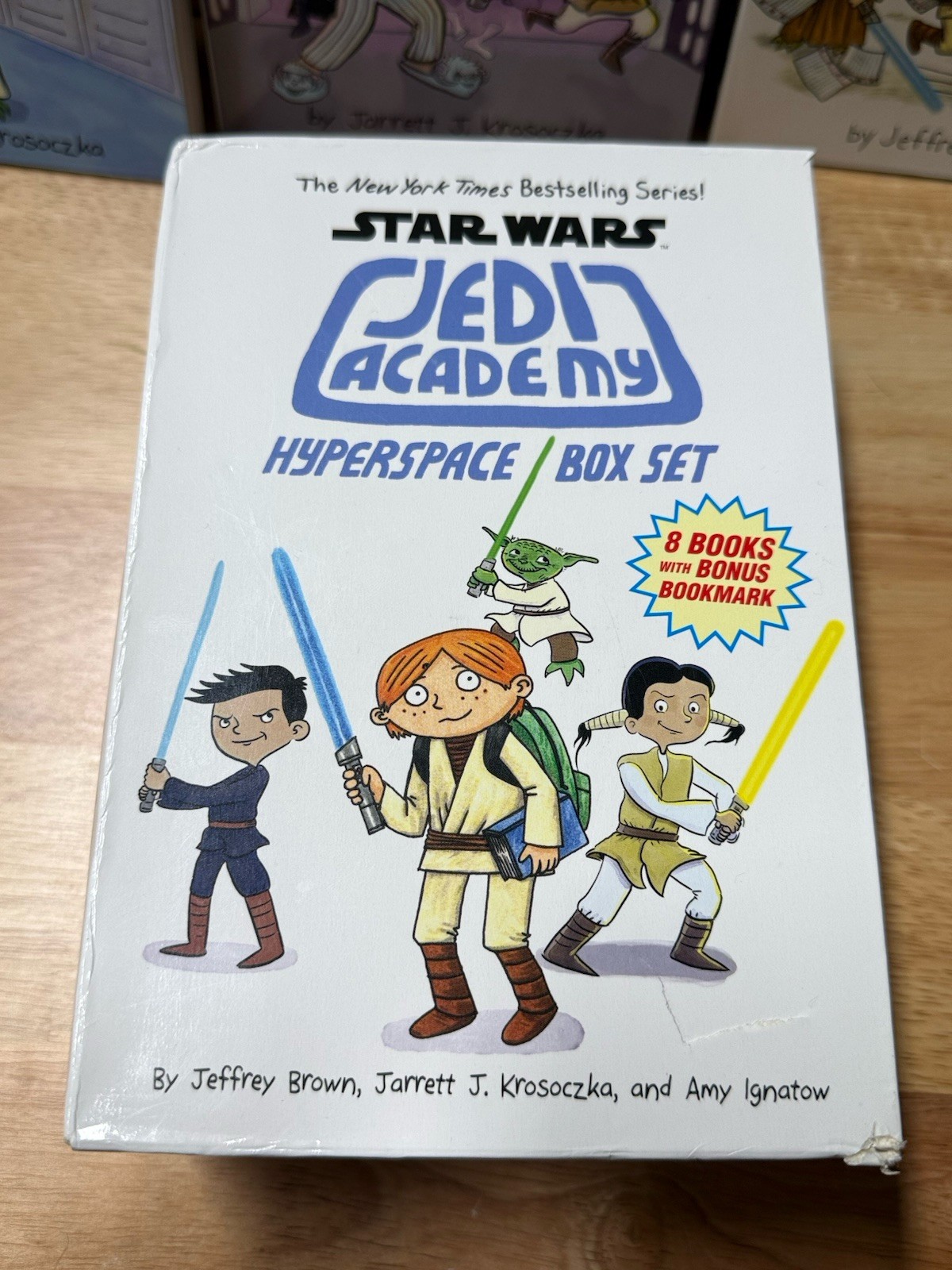 Star Wars Jedi Academy Series Scholastic Hyperspace Paperback Boxed 8 Book Set