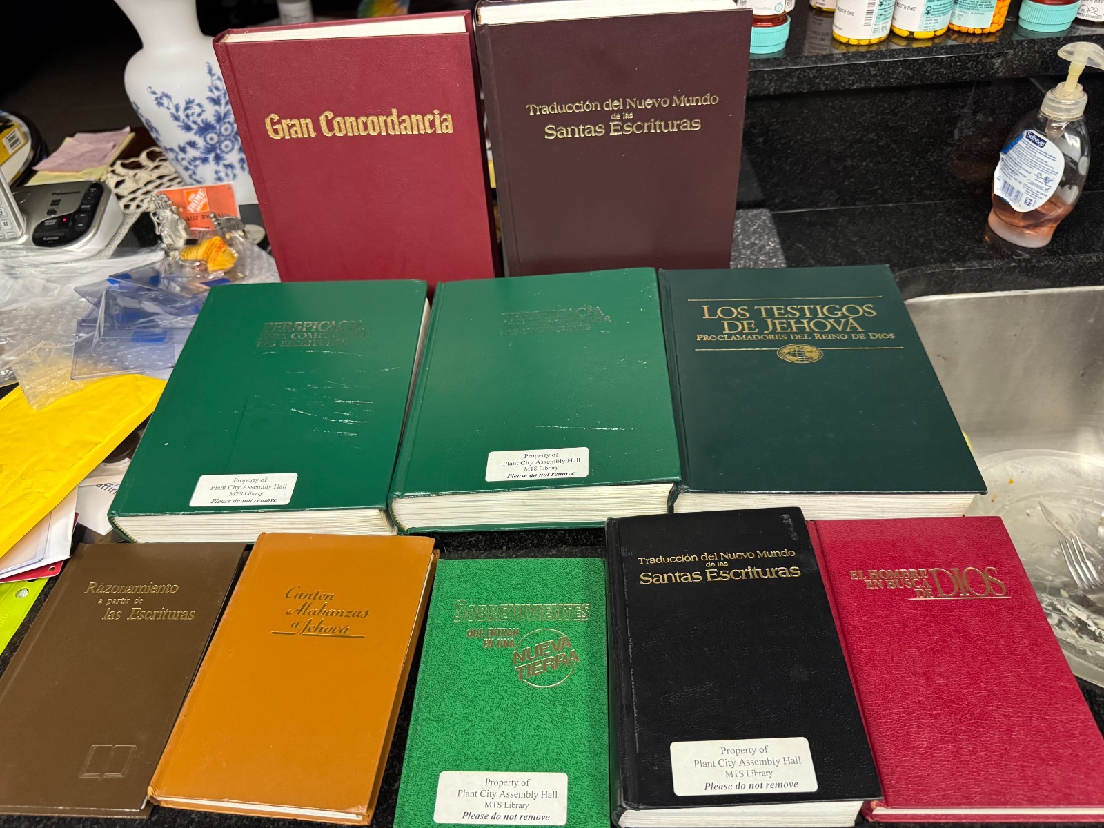 WATCHTOWER LARGE BOOKS IN SPANISH 10