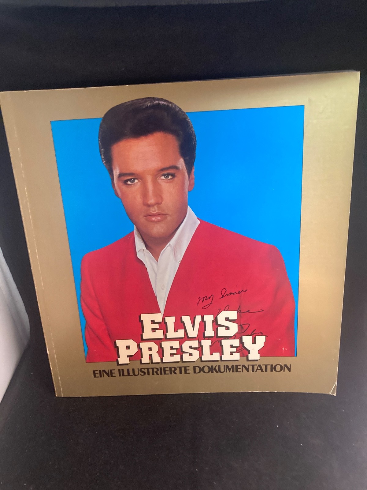 Rare Vintage 1978 German Elvis Presley: Eine illustrierte Dokumentation Book