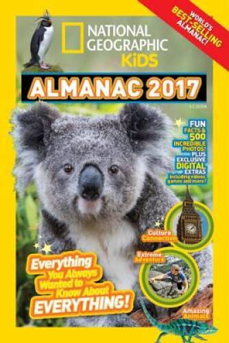 National Geographic Kids Almanac 2017 – Paperback – GOOD