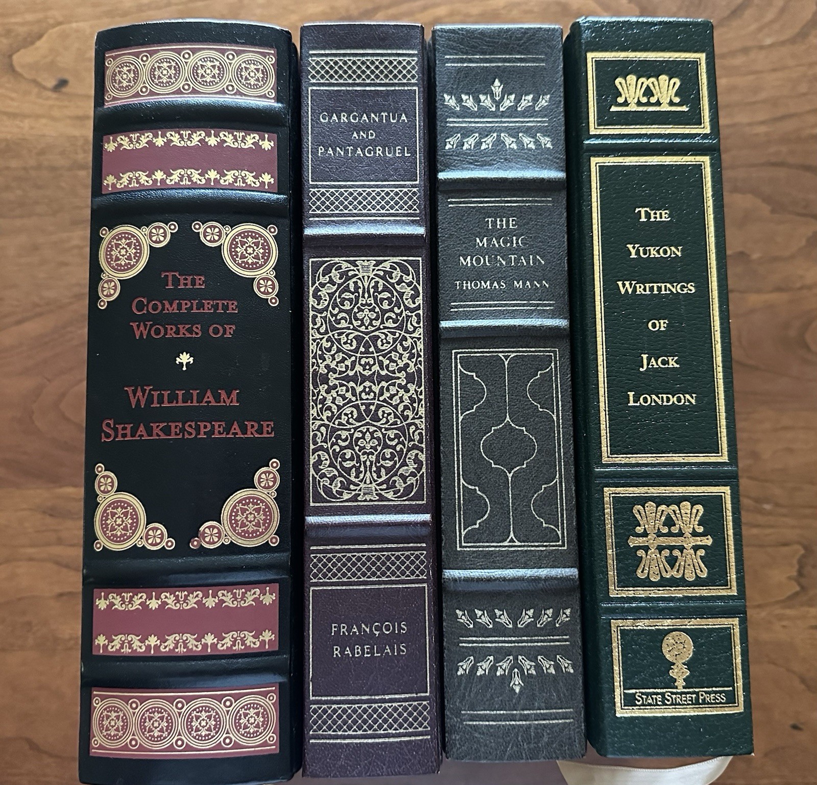 Classics book lot – Franklin Library – Shakespeare, London, Mann, Rabelais