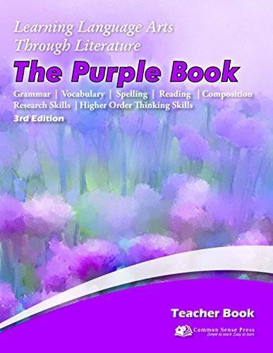 Learning Language Arts through Literature PURPLE BOOK 2018 – Paperback – GOOD