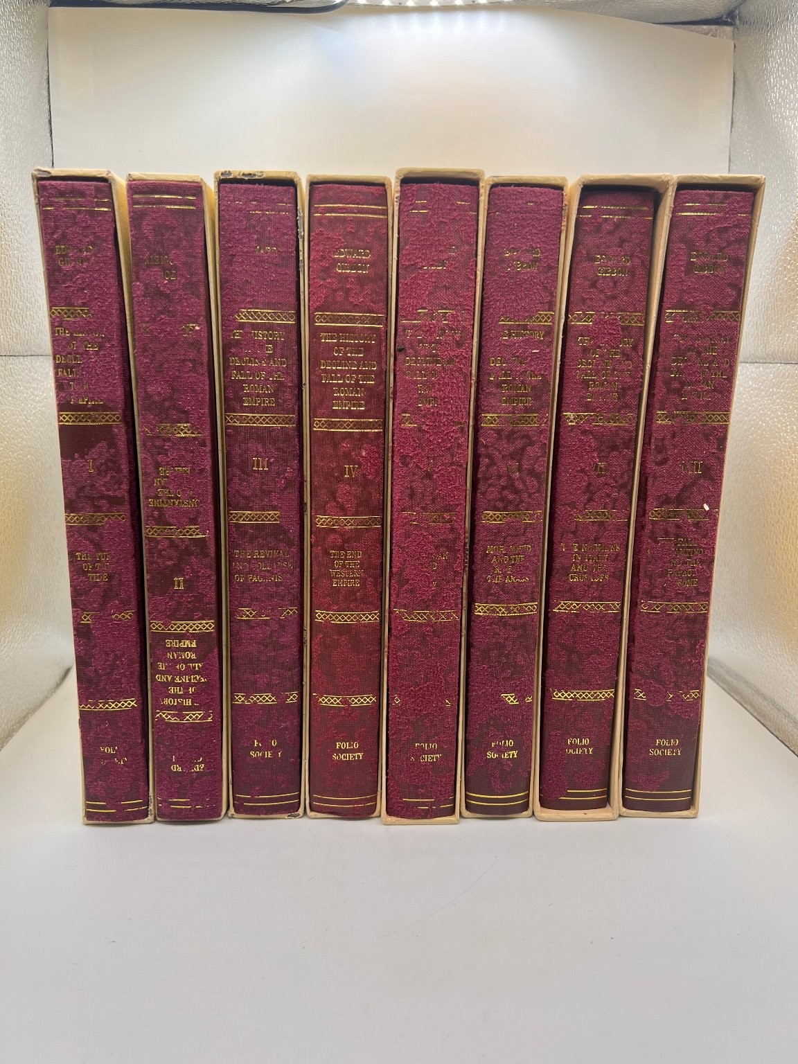 Folio Society Edward Gibbon The History of the Decline and Fall Roman Empire 8