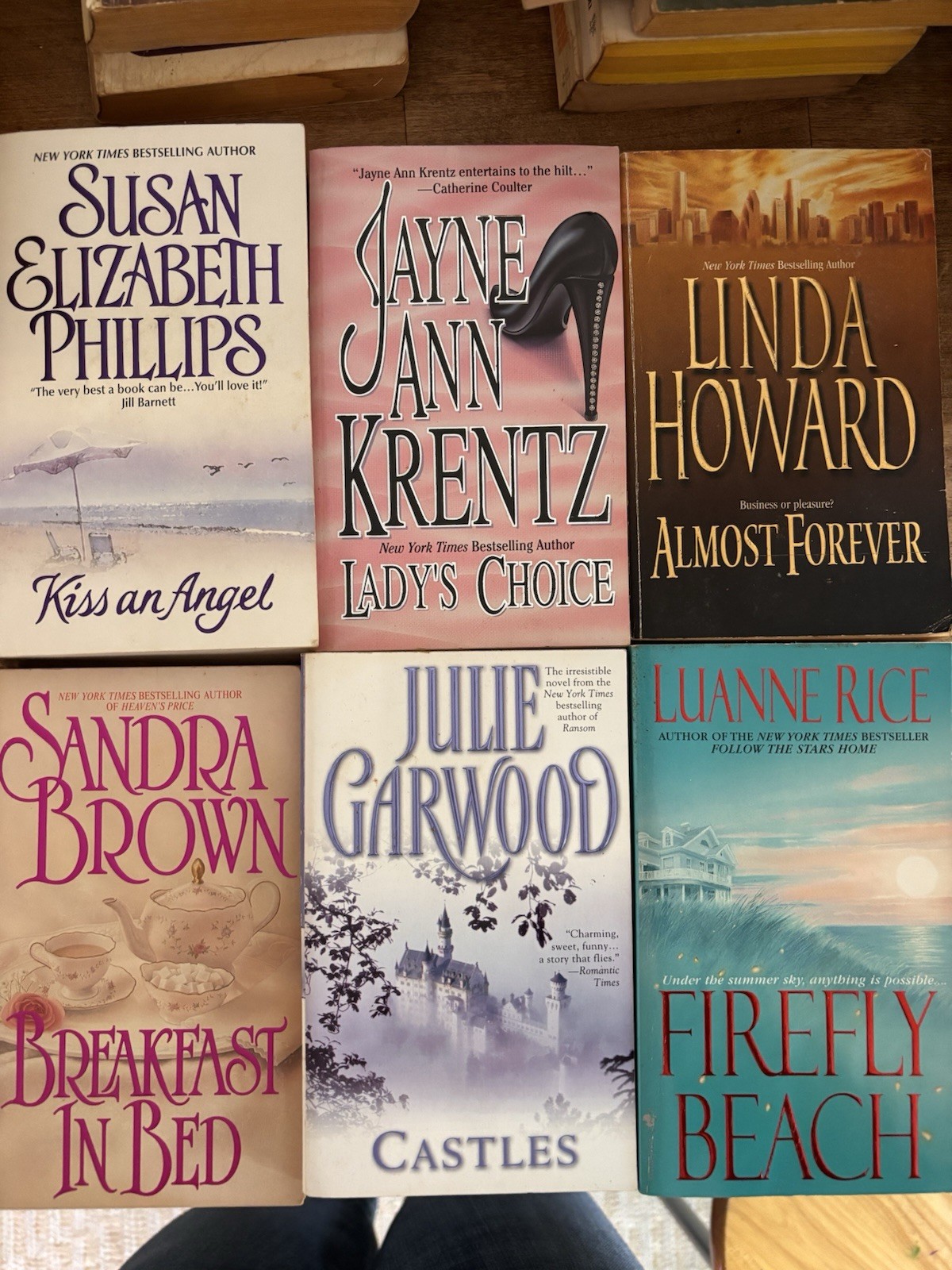 Romance Fiction Lot: Kiss an Angel, Lady’s Choice, Almost Forever (Paperback)