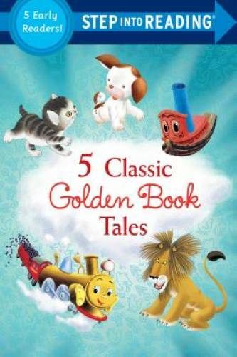 Five Classic Golden Book Tales (Step into Reading) – Paperback – GOOD