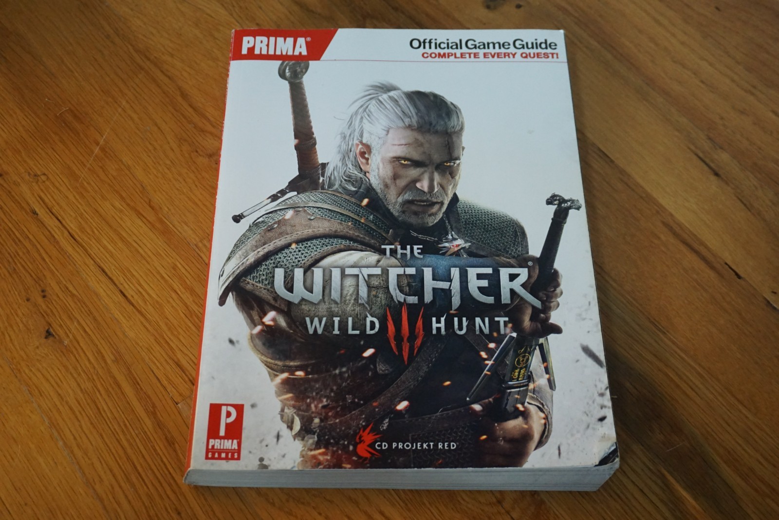 The Witcher 3: Wild Hunt Prima Official Game Guide Paperback