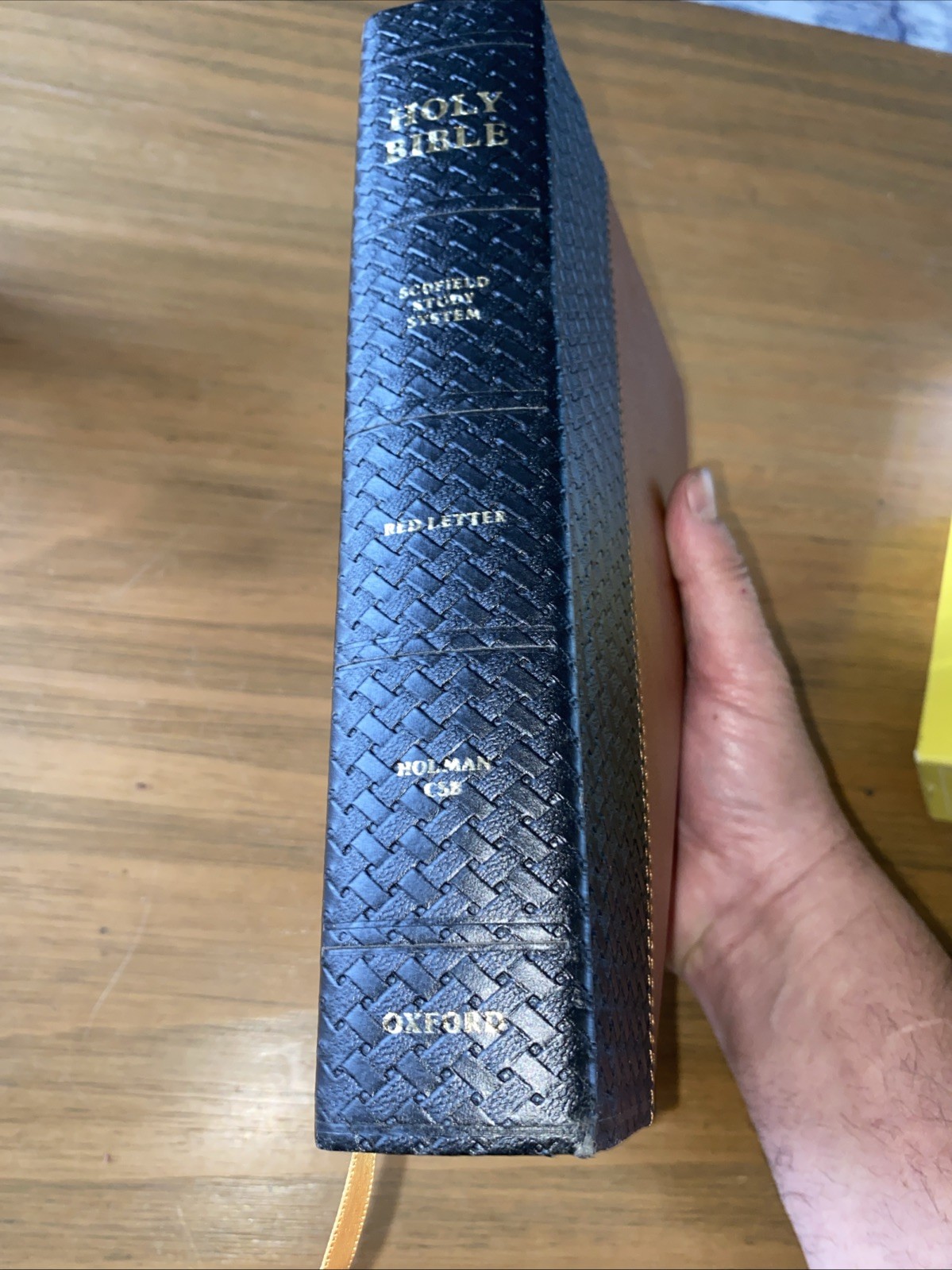The Scofield Study Bible System HCSB Holman Christian Oxford , Bonded Leather