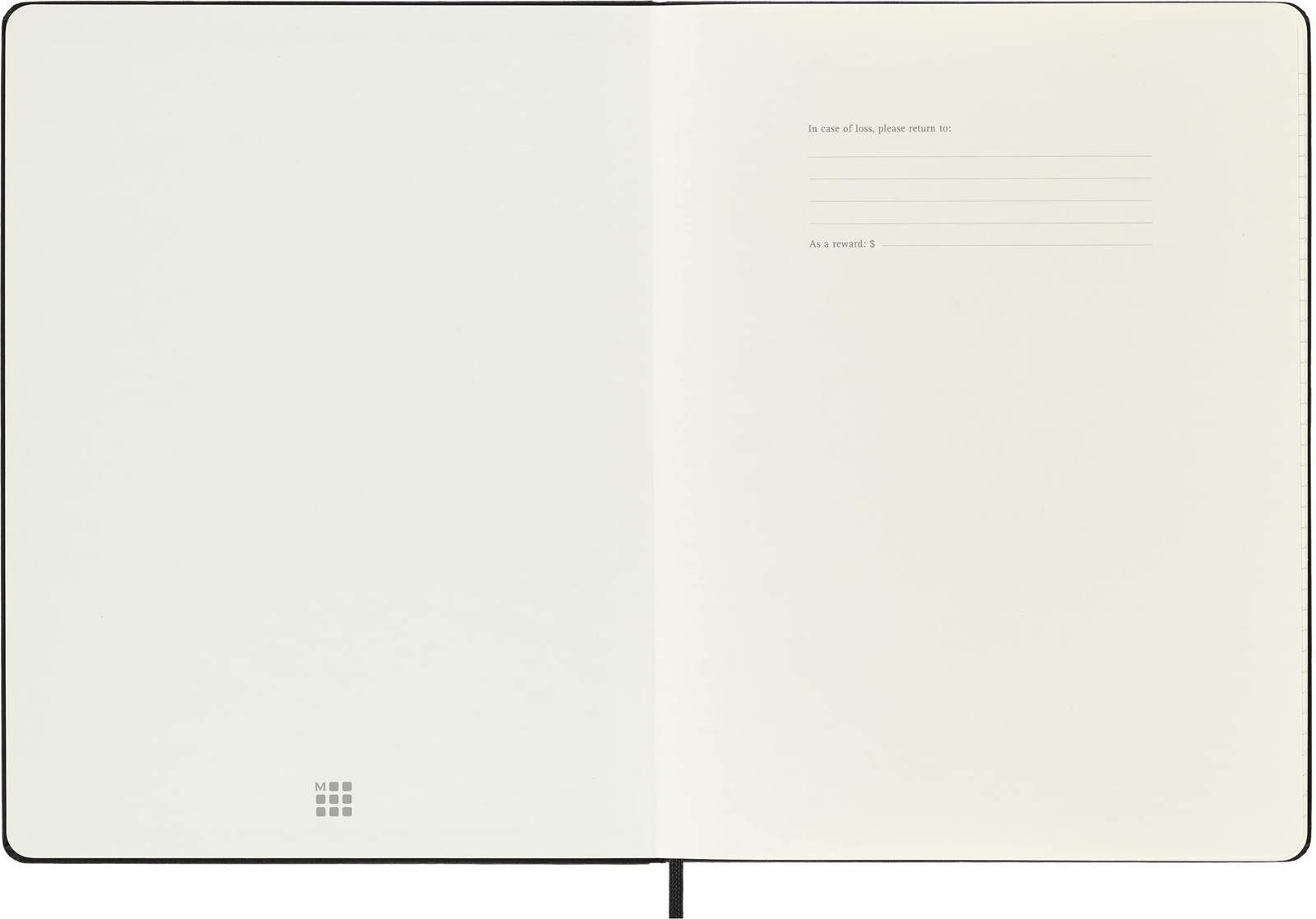 Moleskine Classic Notebook, Hard Cover, XL 7.5″ x 9.5″ Ruled/Lined, Black, 19…