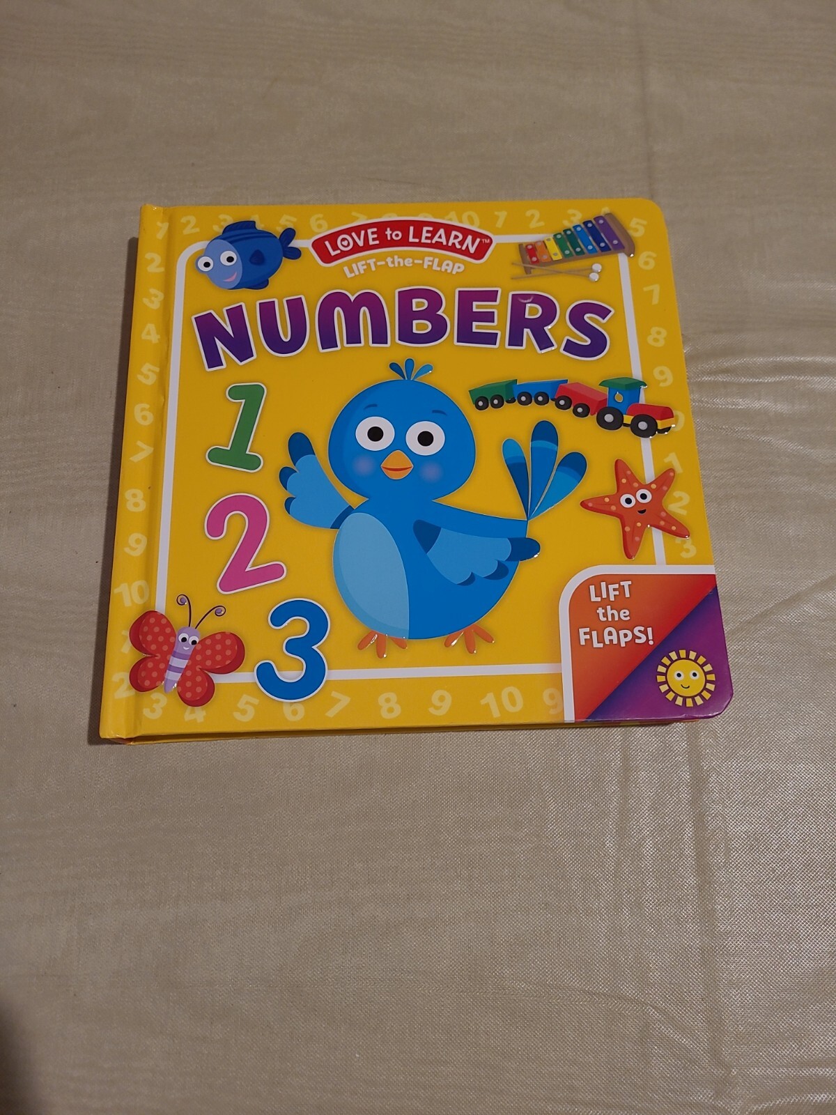Lift-the-Flap Numbers boardbook Rainstorm Publishing