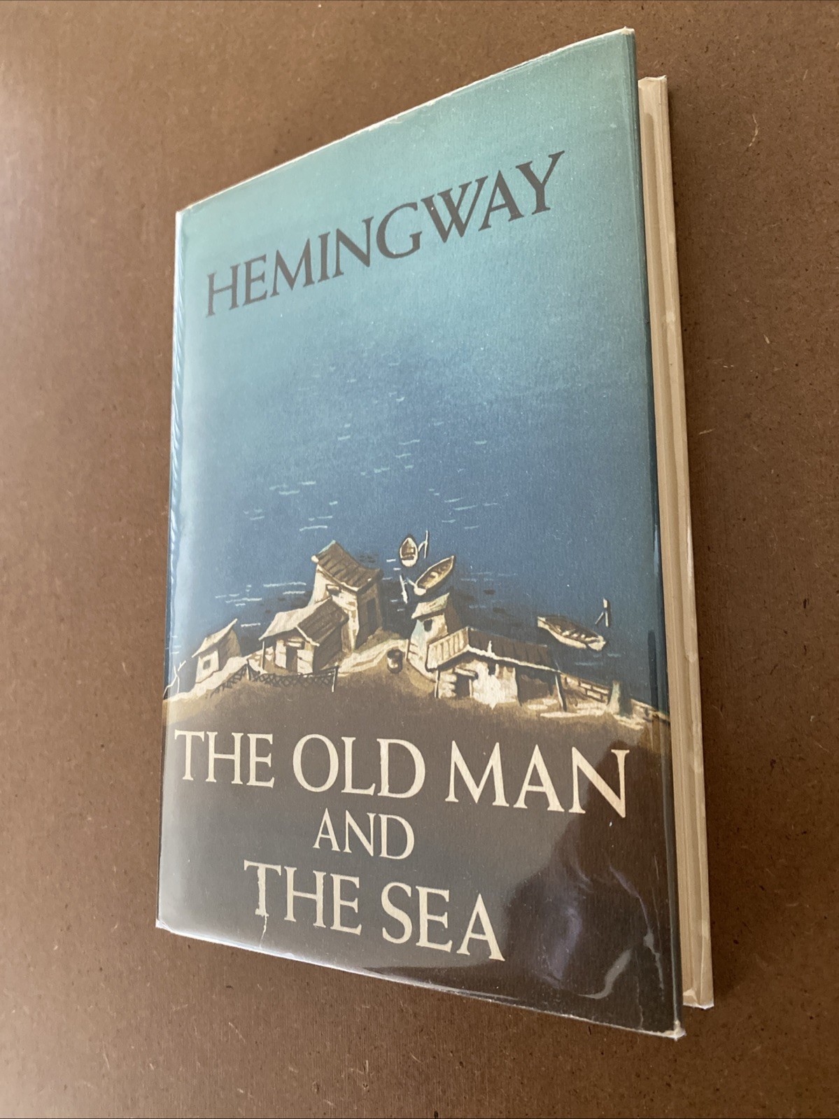 The Old Man and the Sea by Ernest Hemingway – Scribner’s HC – 1952 copyright